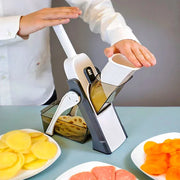 Multifunctional Vegetable Cutter and Slicer قاطع ومبشرة الخضروات متعددة الوظائف